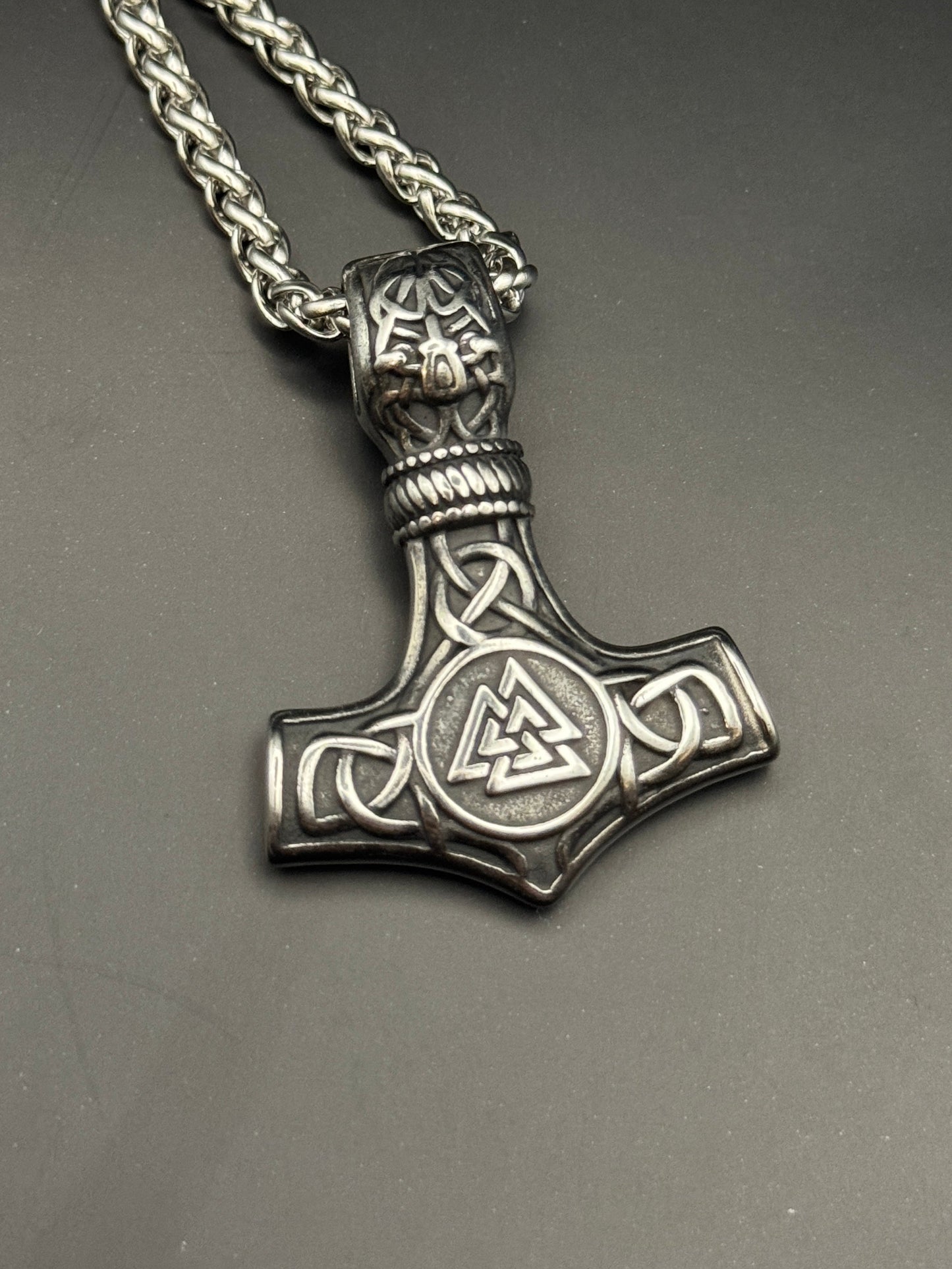 Modern Mjolnir Necklace