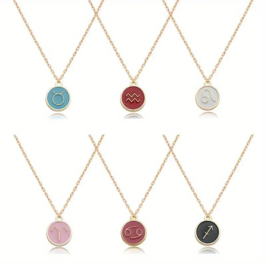 Zodiac Necklaces - Colorful